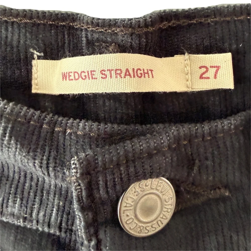 Levi’s Black Corduroy Pants Size 30‎ / Straight Fit